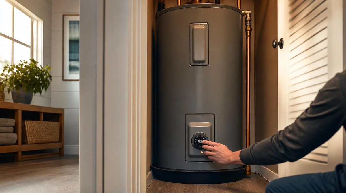 Termo eléctrico para cambiar en una vivienda